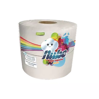 Papel Higienico Nube Jumbo Blanco De 250 Mt Doble Hoja X 2