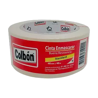 Cinta De Enmascarar Colbon 48x40m Unidad