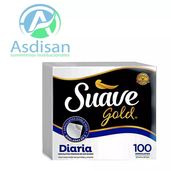 Servilleta Suave Gold X 100 Diaria