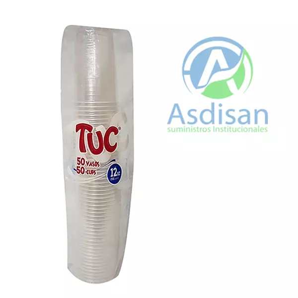 Vaso Tuc 12 Onz Transparente C 50