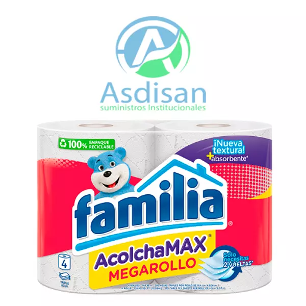 Papel Higiénico Mega Rollo Acolchamax