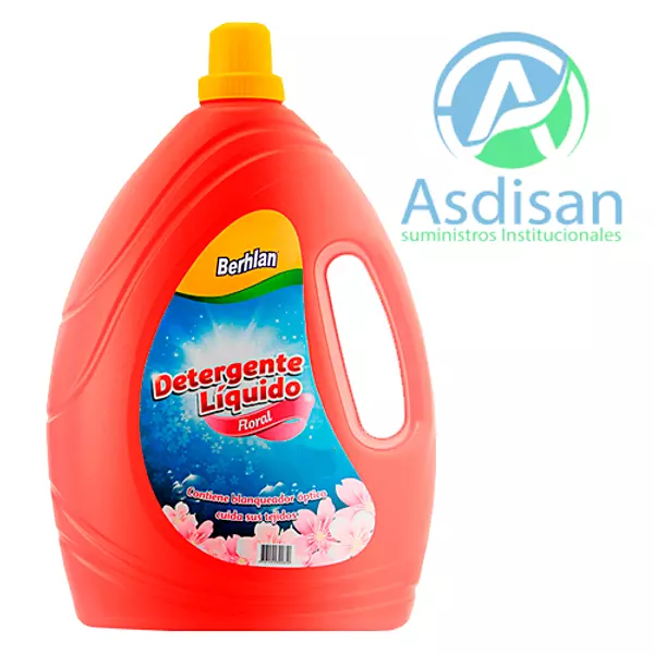 Detergente Líquido Aroma Floral Berhlan