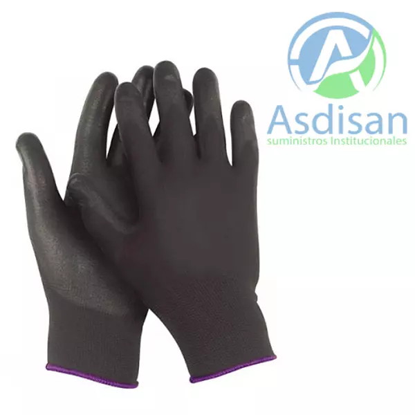 Guante Poliuretano Negro Titanium