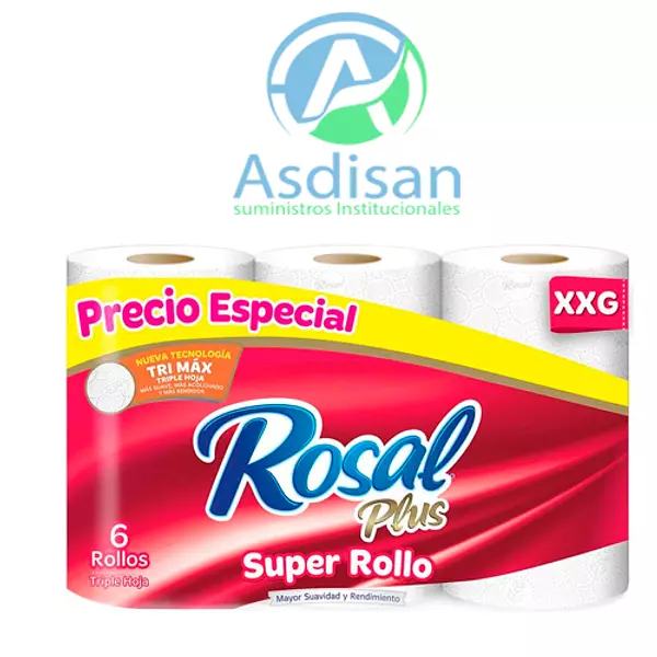 Papel Higiénico Triple Hoja 35mt