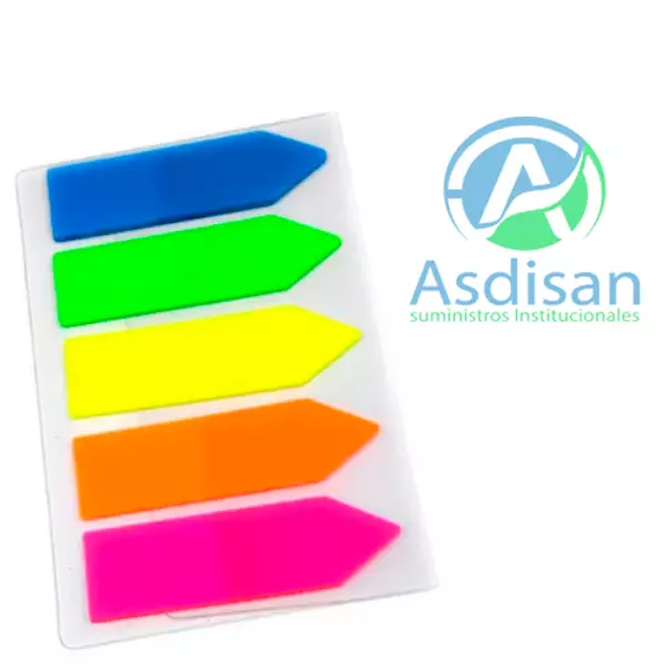 Post It Banderitas x 5 Colores