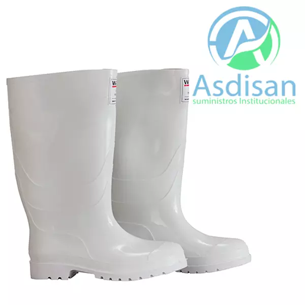 Bota Royal Blanca Alta Sin Puntera Croydon