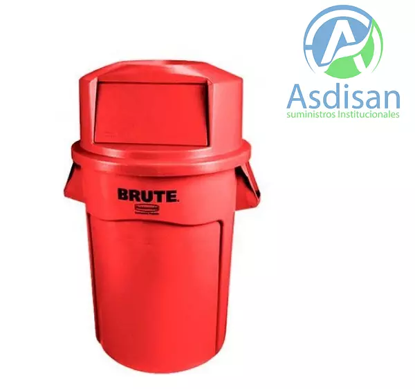 Contenedor Brute 121 Litros con Tapa Domo Rubbermaid