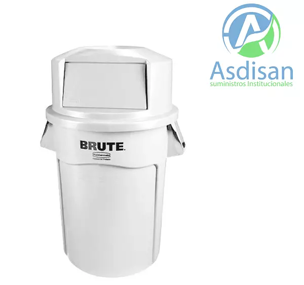 Contenedor Brute 121 Litros con Tapa Domo Rubbermaid