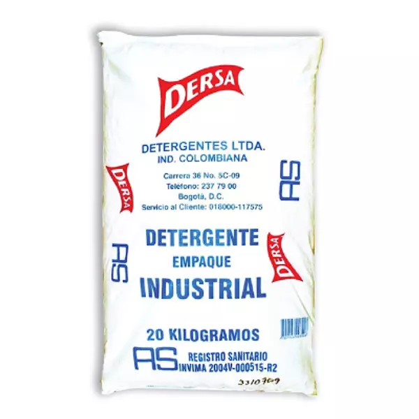 Detergente de Polvo Dersa